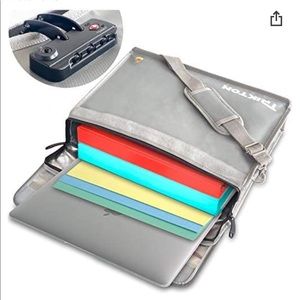 NWT Water and fireproof Locking Bag - Trikton Brand